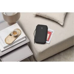 Victorinox Travel Essentials RFID Protection Travel Organizer - Secure Black Travel Wallet 19 Victorinox Travel Essentials RFID Protection Travel Organizer - Secure Black Travel Wallet -Luggage Pros Store Victorinox Travel Essentials Travel Organizer 9