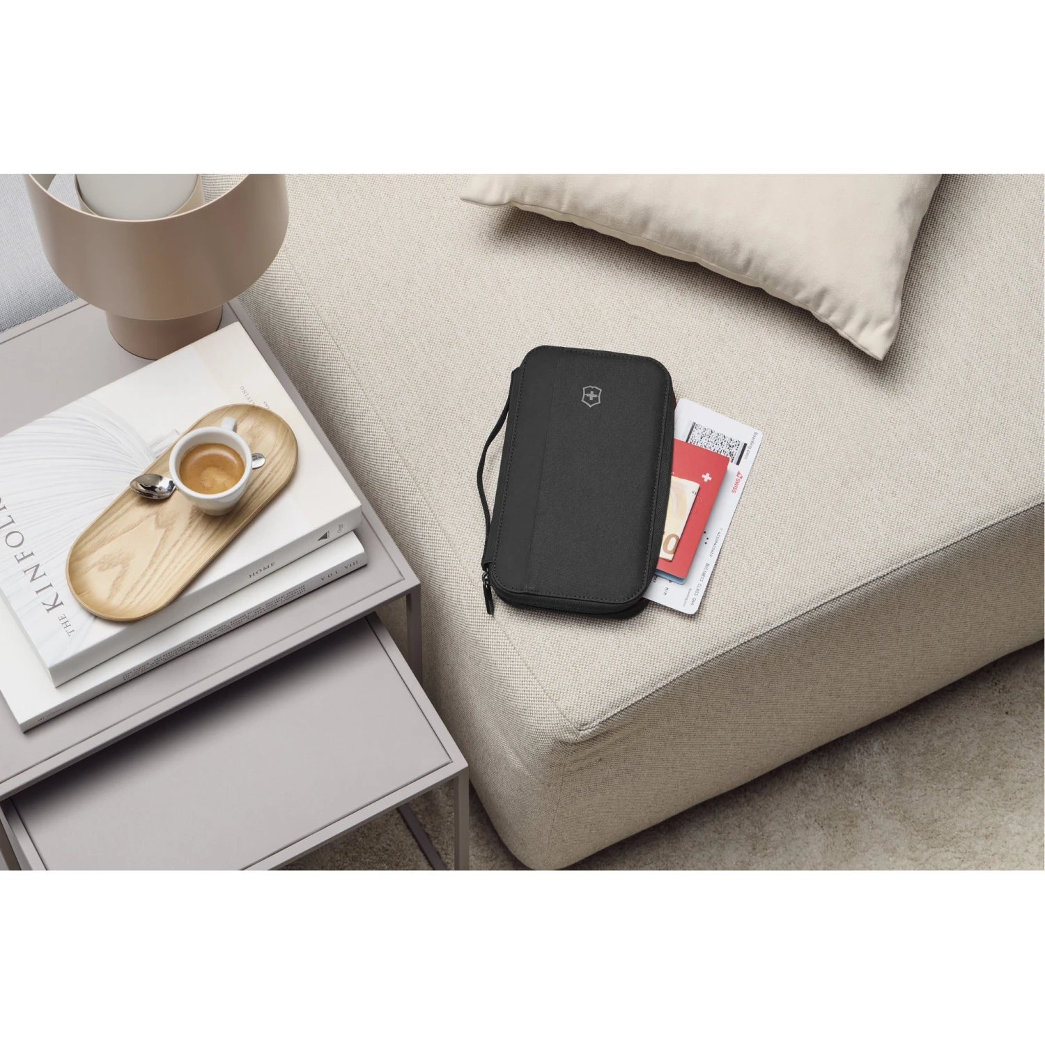 Victorinox Travel Essentials RFID Protection Travel Organizer - Secure Black Travel Wallet 11 Victorinox Travel Essentials RFID Protection Travel Organizer - Secure Black Travel Wallet - Image 9