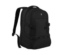 Victorinox VX Sport Evo Deluxe Backpack - Black Durable Tech Daypack with Trolley Sleeve -Luggage Pros Store Victorinox VX Sport Evo Deluxe Backpack 3