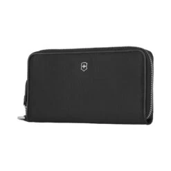 Victorinox Victoria 2.0 Smartphone Wallet – Black Twill Nylon & Nappa Leather Wristlet -Luggage Pros Store Victorinox Victoria 2 0 Smartphone Wallet 3