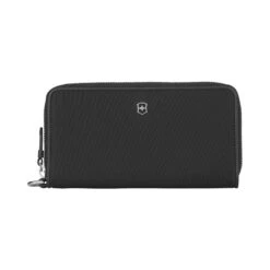 Victorinox Victoria 2.0 Smartphone Wallet – Black Twill Nylon & Nappa Leather Wristlet -Luggage Pros Store Victorinox Victoria 2 0 Smartphone Wallet 8