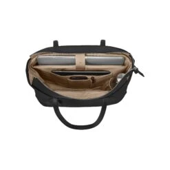 Victorinox Victoria Signature Black Nylon Tote - 16" Laptop Bag with Removable Wristlet Pouch -Luggage Pros Store Victorinox Victoria Signature Tote 15