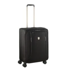 Victorinox Werks Traveler 6.0 Medium Softside Checked Luggage – 25-inch 8-Wheel Spinner Upright -Luggage Pros Store Victorinox Werks Traveler 6 0 Medium Upright 10