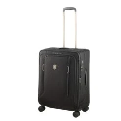 Victorinox Werks Traveler 6.0 Medium Softside Checked Luggage – 25-inch 8-Wheel Spinner Upright -Luggage Pros Store Victorinox Werks Traveler 6 0 Medium Upright 9