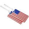 Voltage Valet Luggage Tag US Flag (2 Pack) -Luggage Pros Store Voltage Valet Luggage Tag US Flag 2 Pack