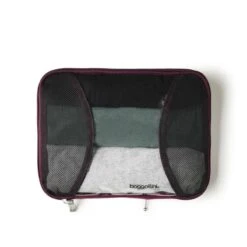 Baggallini Medium Compression Packing Cube – Lightweight Water-Resistant Modular Travel Organizer -Luggage Pros Store baggallini travel medium compression packing cube 11