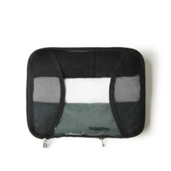 Baggallini Medium Compression Packing Cube – Lightweight Water-Resistant Modular Travel Organizer -Luggage Pros Store baggallini travel medium compression packing cube 4