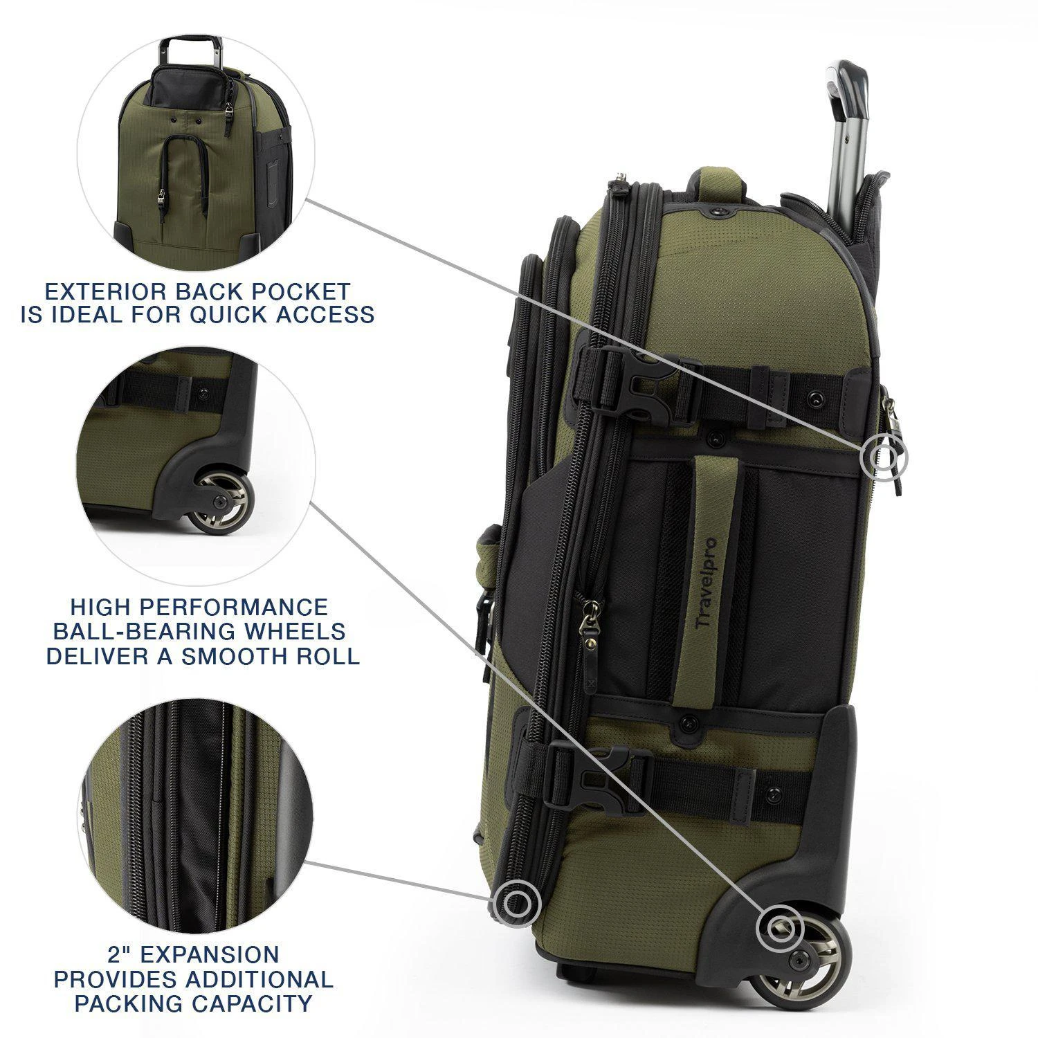 Bold By Travelpro 22" Expandable Rollaboard 18 Bold By Travelpro 22" Expandable Rollaboard - Image 16