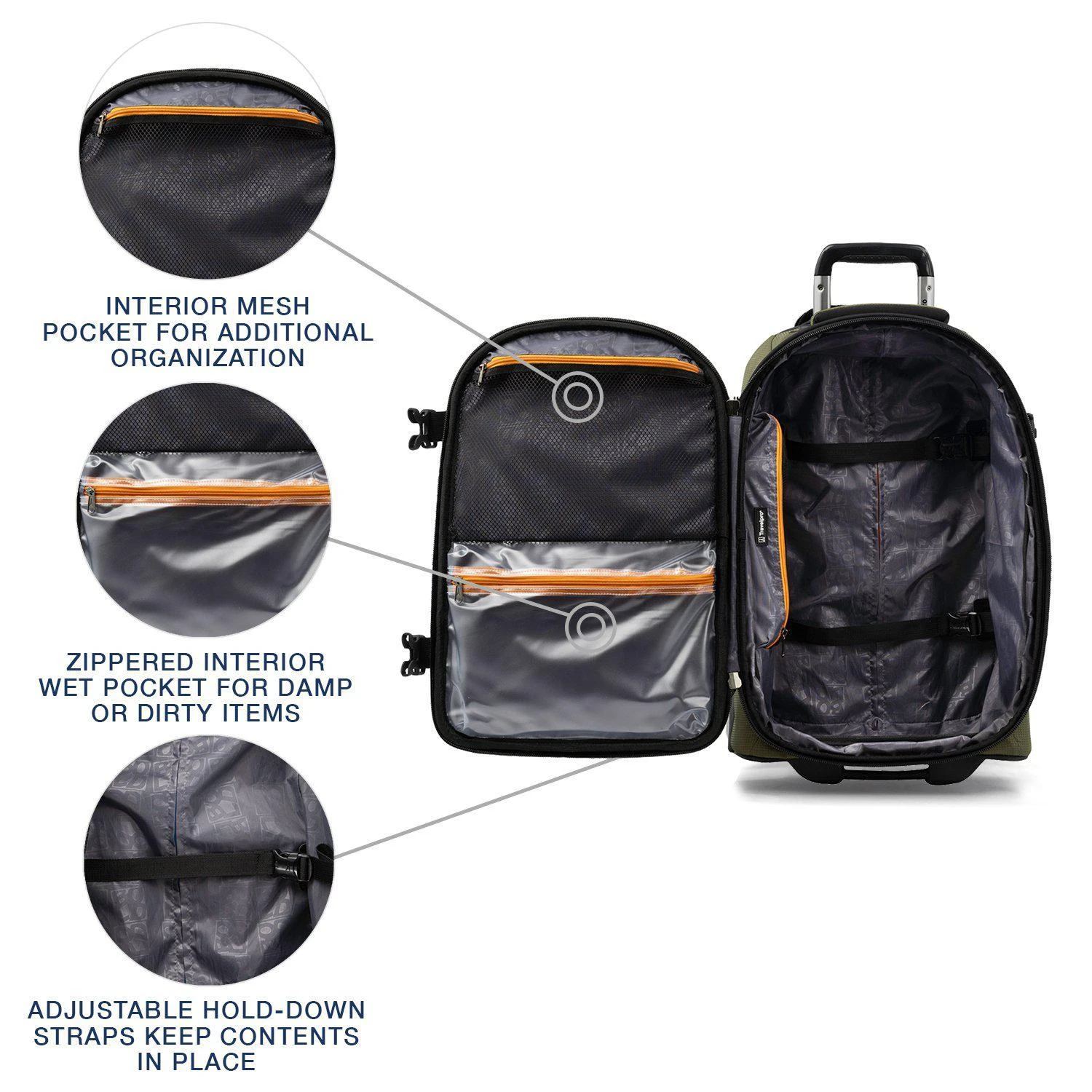 Bold By Travelpro 22" Expandable Rollaboard 19 Bold By Travelpro 22" Expandable Rollaboard - Image 17