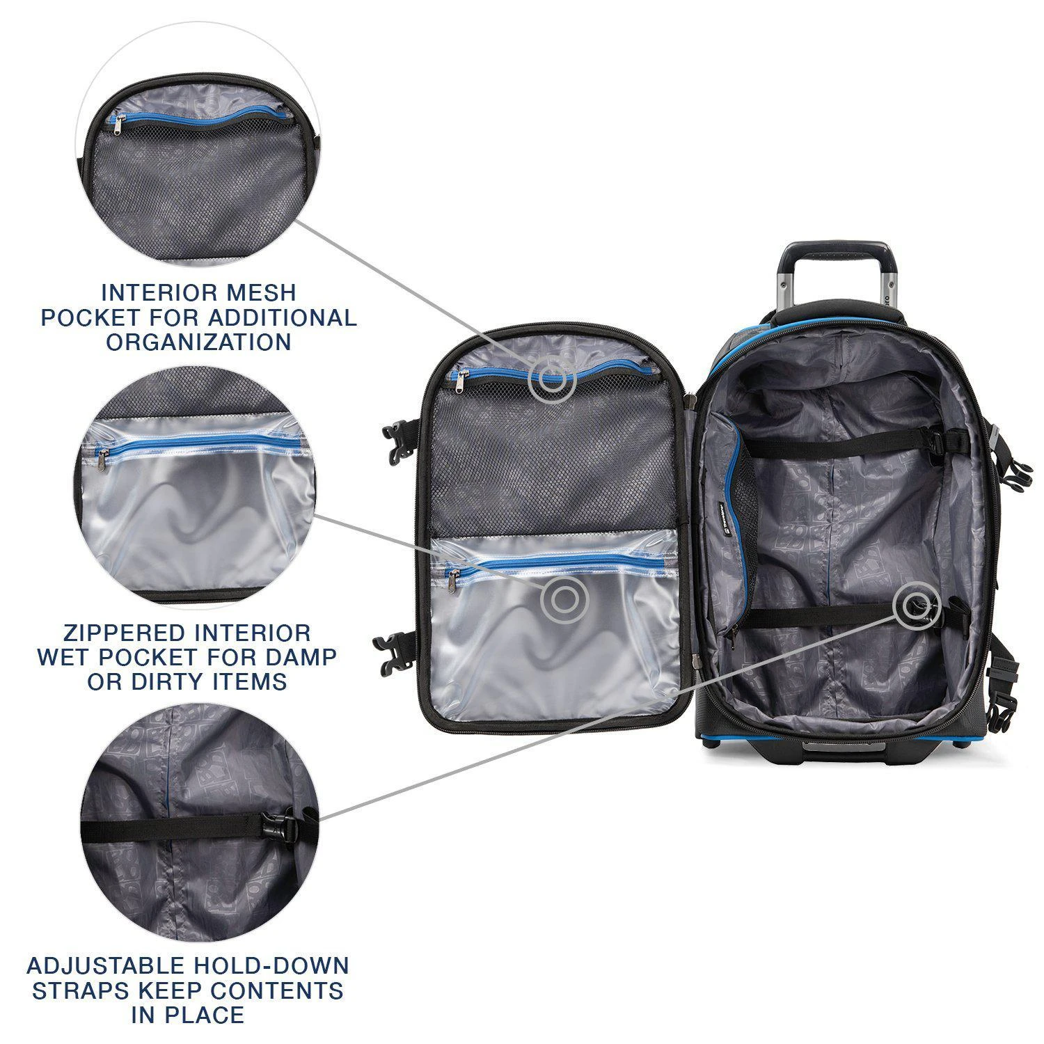 Bold By Travelpro 22" Expandable Rollaboard 7 Bold By Travelpro 22" Expandable Rollaboard - Image 5