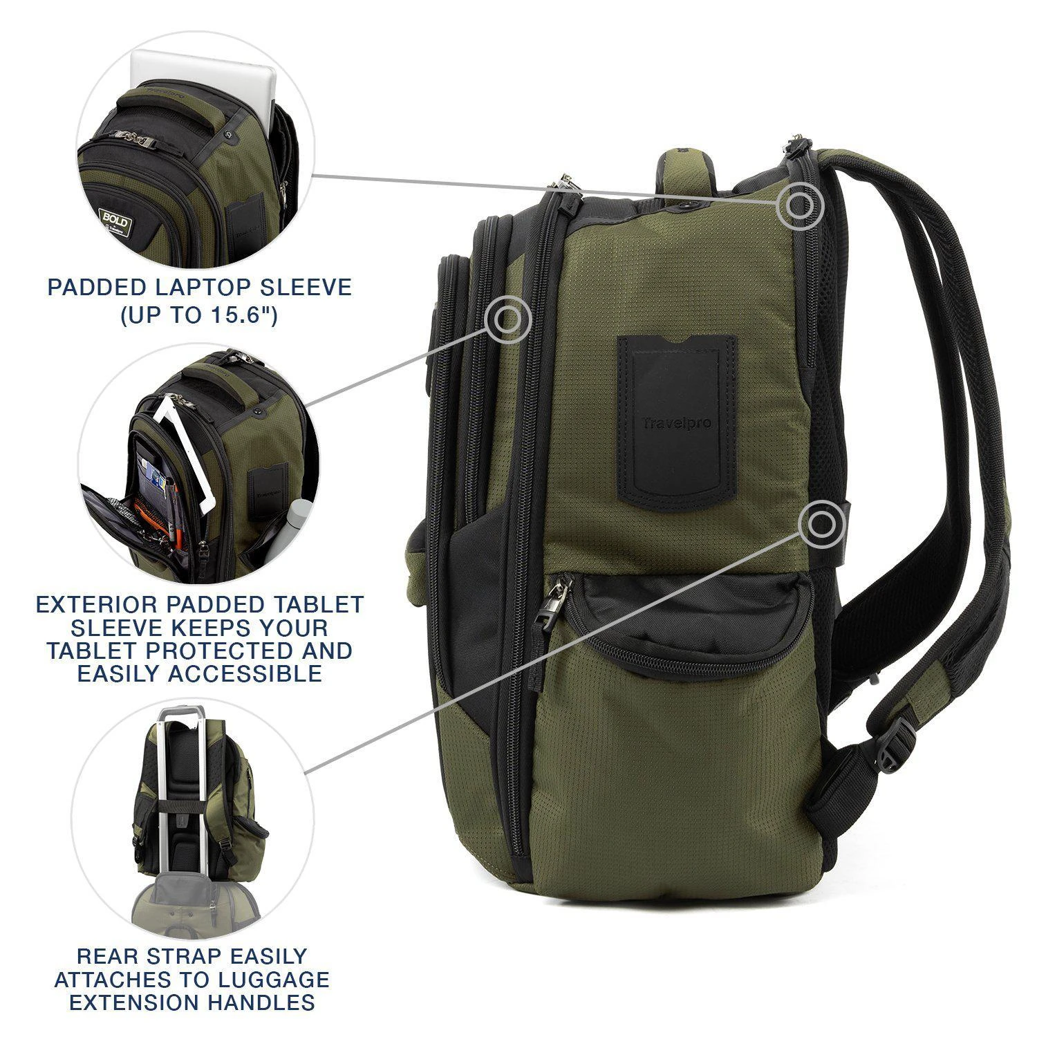 Bold By Travelpro Computer Backpack 14 Bold By Travelpro Computer Backpack - Image 12