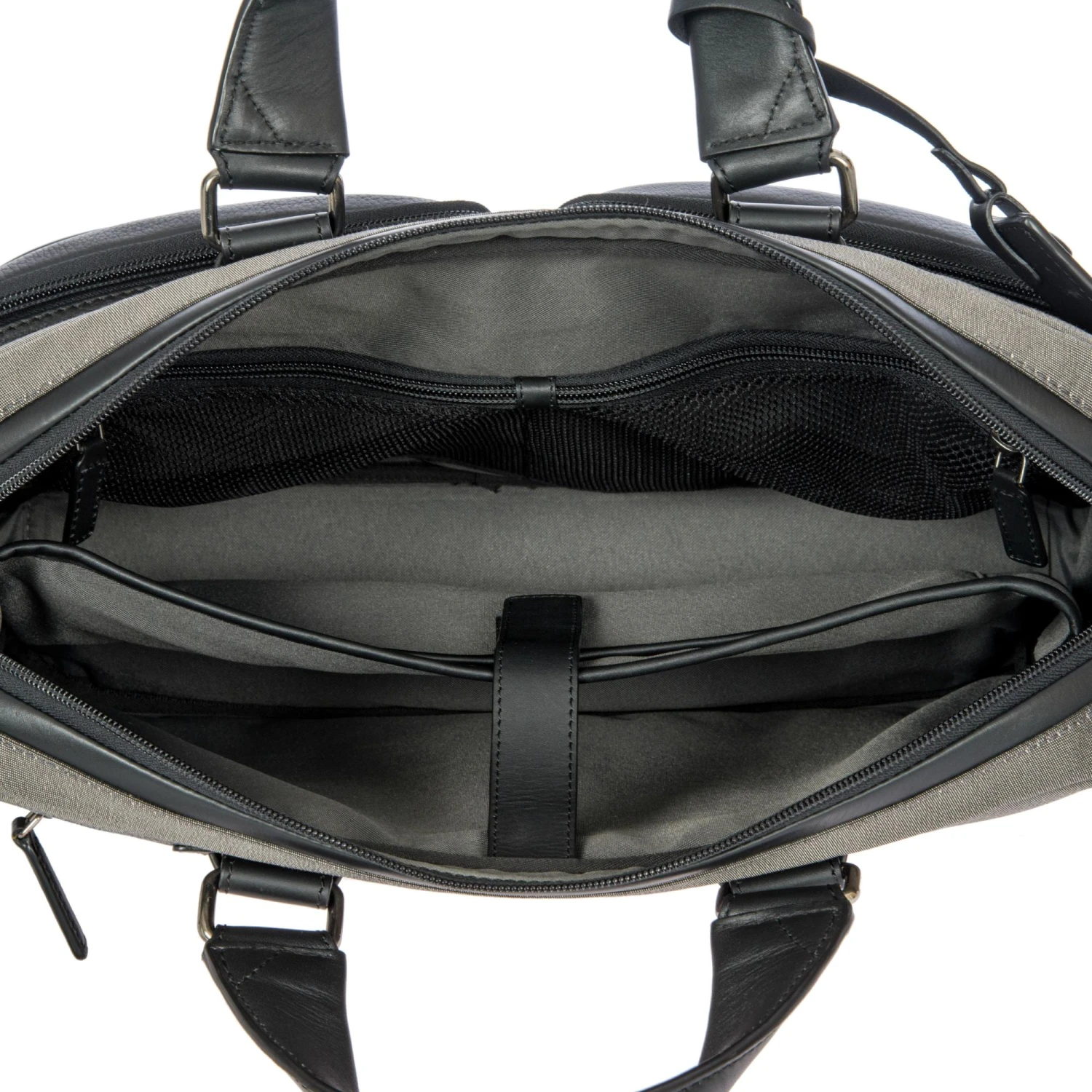 Brics Monza Technical Nylon and Leather Business Briefcase - Laptop & Tablet Laptop Bag 4 Brics Monza Technical Nylon and Leather Business Briefcase - Laptop & Tablet Laptop Bag - Image 2