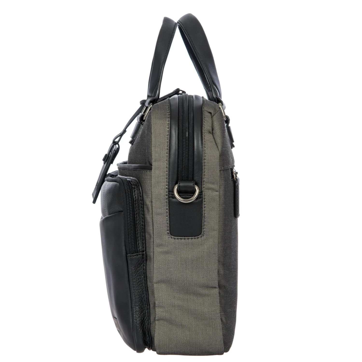 Brics Monza Technical Nylon and Leather Business Briefcase - Laptop & Tablet Laptop Bag 6 Brics Monza Technical Nylon and Leather Business Briefcase - Laptop & Tablet Laptop Bag - Image 4