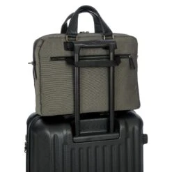 Brics Monza Technical Nylon and Leather Business Briefcase - Laptop & Tablet Laptop Bag 14 Brics Monza Technical Nylon and Leather Business Briefcase - Laptop & Tablet Laptop Bag -Luggage Pros Store brics monza briefcase 5