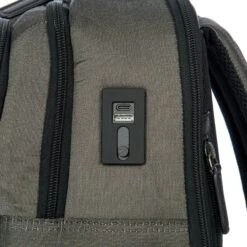 Brics Monza Large Business Backpack - Black Technical Nylon & Leather with USB Port 21 Brics Monza Large Business Backpack - Black Technical Nylon & Leather with USB Port -Luggage Pros Store brics monza business backpack l 9