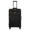 Bric's X-Travel 30" Large Spinner - Lightweight Polyamide Checked Luggage with Leather Trim -Luggage Pros Store brics x travel 30 spinner