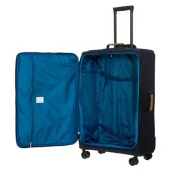 Bric's X-Travel 30" Large Spinner - Lightweight Polyamide Checked Luggage with Leather Trim 21 Bric's X-Travel 30" Large Spinner - Lightweight Polyamide Checked Luggage with Leather Trim -Luggage Pros Store brics x travel 30 spinner 4