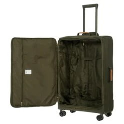 Bric's X-Travel 30" Large Spinner - Lightweight Polyamide Checked Luggage with Leather Trim 22 Bric's X-Travel 30" Large Spinner - Lightweight Polyamide Checked Luggage with Leather Trim -Luggage Pros Store brics x travel 30 spinner 5