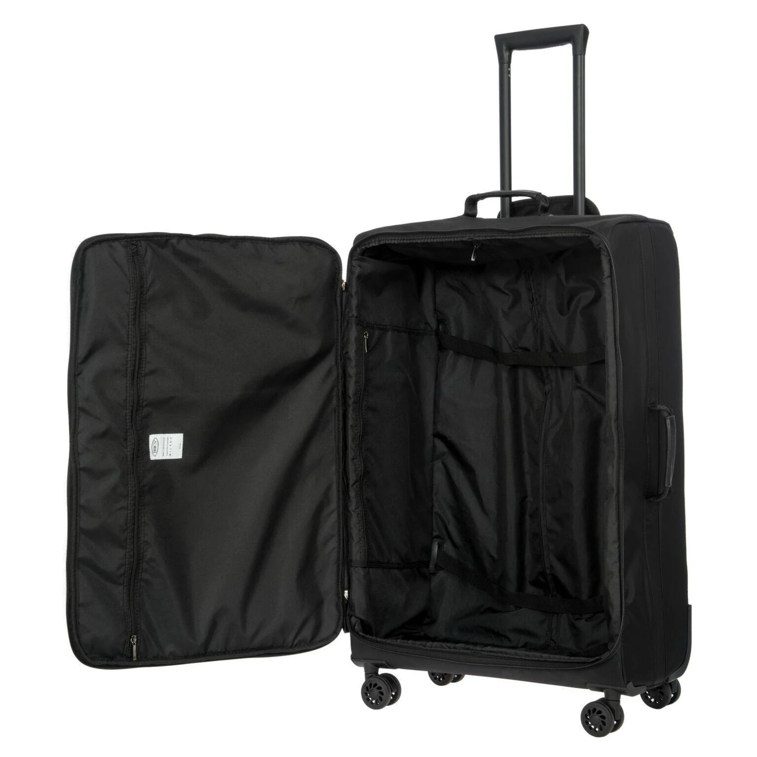 Bric's X-Travel 30" Large Spinner - Lightweight Polyamide Checked Luggage with Leather Trim 8 Bric's X-Travel 30" Large Spinner - Lightweight Polyamide Checked Luggage with Leather Trim - Image 6