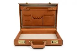 Korchmar Classics Monroe 5" Full Grain Leather Attache Case – Fits 17" Laptop -Luggage Pros Store korchmar classics 5 monroe attache 3