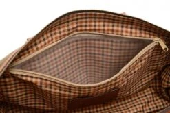 Korchmar Lux Twain 22" Waxed Canvas & Leather Weekender - Handcrafted USA Duffel Bag -Luggage Pros Store korchmar lux twain 22 waxed canvas weekender 5