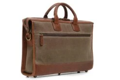 Korchmar Sawyer Slim Waxed Canvas and Full-Grain Leather 15" Laptop Briefcase 13 Korchmar Sawyer Slim Waxed Canvas and Full-Grain Leather 15" Laptop Briefcase -Luggage Pros Store korchmar sawyer slim laptop briefcase 4