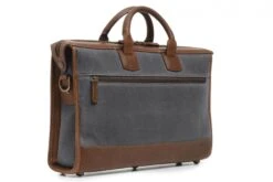 Korchmar Sawyer Slim Waxed Canvas and Full-Grain Leather 15" Laptop Briefcase 16 Korchmar Sawyer Slim Waxed Canvas and Full-Grain Leather 15" Laptop Briefcase -Luggage Pros Store korchmar sawyer slim laptop briefcase 7