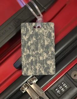 Luggage Pros Digital Camo Luggage Tag – Durable Pixel Camouflage Travel Identifier -Luggage Pros Store luggage pros digital camo luggage tag 3