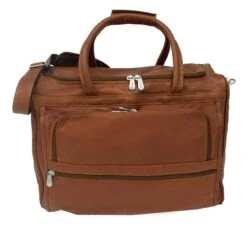 Piel Leather Computer Carry-all in Naked Leather – Premium 15" Laptop Briefcase with U-Zip Organizer 9 Piel Leather Computer Carry-all in Naked Leather – Premium 15" Laptop Briefcase with U-Zip Organizer -Luggage Pros Store piel computer carry all 3