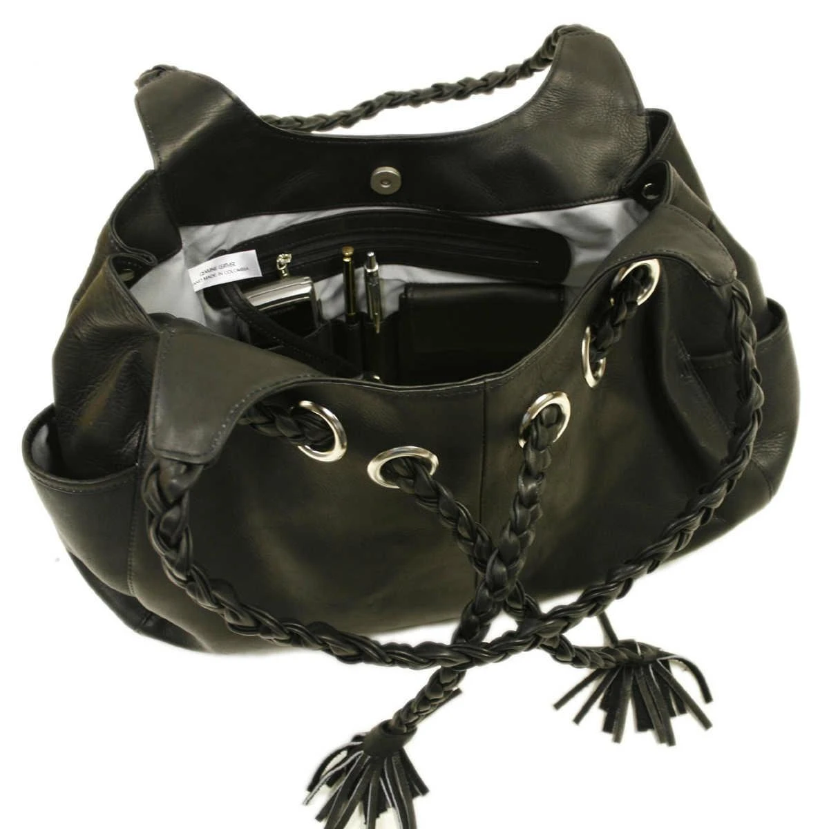 Piel Leather Braided Hobo 6 Piel Leather Braided Hobo - Image 4