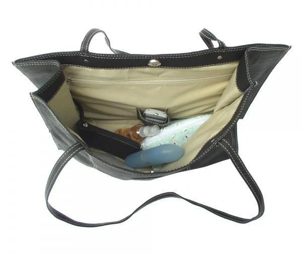 Piel Leather Carry-All Market Bag - Full-Grain Cowhide Ladies' Handbag & Travel Tote 6 Piel Leather Carry-All Market Bag - Full-Grain Cowhide Ladies' Handbag & Travel Tote - Image 4