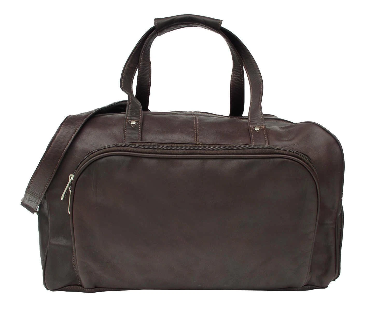 Piel Leather Deluxe Carry-on Duffel 4 Piel Leather Deluxe Carry-on Duffel - Image 2