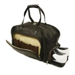 Piel Leather Deluxe Carry-on Duffel 9 Piel Leather Deluxe Carry-on Duffel -Luggage Pros Store piel leather deluxe carry on duffel 3