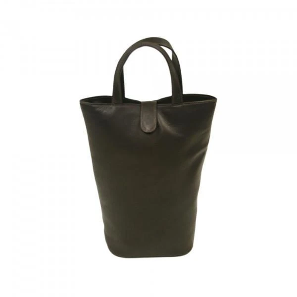 Piel Leather Double Wine Tote 8 Piel Leather Double Wine Tote - Image 6