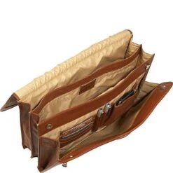 Piel Leather Executive Business Envelope Portfolio – Full Grain Vaquetta Leather Laptop Bag -Luggage Pros Store piel leather envelope portfolio 3