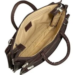 Piel Leather Executive Business Expandable Brief - Full Grain Vaquetta Leather Briefcase 12 Piel Leather Executive Business Expandable Brief - Full Grain Vaquetta Leather Briefcase -Luggage Pros Store piel leather expandable brief 3