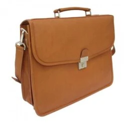 Piel Leather Executive Four Step-Down Portfolio - Full-Grain Vaquetta Leather Briefcase 17 Piel Leather Executive Four Step-Down Portfolio - Full-Grain Vaquetta Leather Briefcase -Luggage Pros Store piel leather four step down portfolio 7