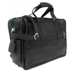 Piel Leather Half-Moon Computer Portfolio – Full Grain Vaquetta Leather 17 Inch Laptop Briefcase 17 Piel Leather Half-Moon Computer Portfolio – Full Grain Vaquetta Leather 17 Inch Laptop Briefcase -Luggage Pros Store piel leather half moon computer portfolio 7