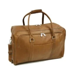 Piel Leather Half-Moon Duffel -Luggage Pros Store piel leather half moon duffel 3