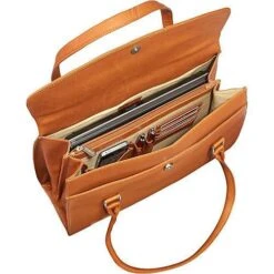 Piel Leather Ladies Executive Computer Portfolio – Top Grain Vaquetta Leather Business Tote -Luggage Pros Store piel leather ladies computer portfolio 2