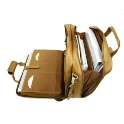 Piel Leather Executive Business Large Ultra-Compact Laptop Briefcase - Vaquetta Leather Checkpoint Friendly Computer Bag -Luggage Pros Store piel leather largeultra compact computer bag 3