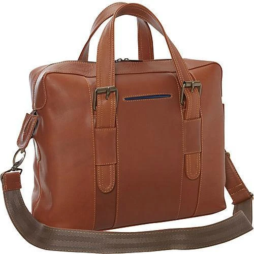 Piel Leather Mayan Small Carry-On Brief - Full Grain Cowhide Leather Hybrid Laptop Bag 6 Piel Leather Mayan Small Carry-On Brief - Full Grain Cowhide Leather Hybrid Laptop Bag - Image 4