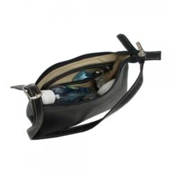 Piel Leather Shoulder Mini - Full-Grain Cowhide Top-Zip Leather Handbag -Luggage Pros Store piel leather shoulder mini 3