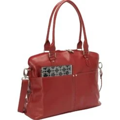 Piel Leather Slim Executive Computer Case – Full-Grain Cowhide 13" Laptop Tote Bag -Luggage Pros Store piel leather slim executive computer case 3