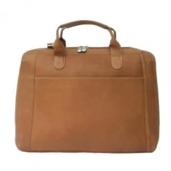 Piel Leather Slim Modern Portfolio - Full Grain Vaquetta Leather 15" Laptop Briefcase -Luggage Pros Store piel leather slim modern portfolio 6
