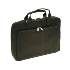 Piel Leather Slim Modern Portfolio - Full Grain Vaquetta Leather 15" Laptop Briefcase -Luggage Pros Store piel leather slim modern portfolio 7