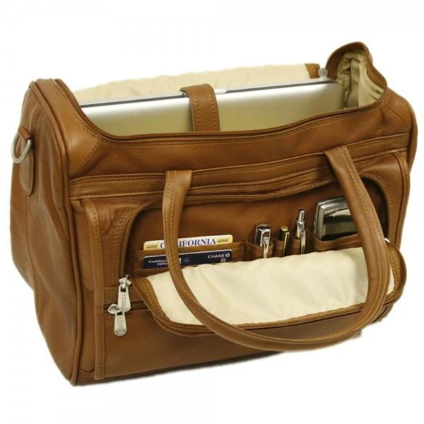 Piel Leather Small Computer Carry-All Bag 4 Piel Leather Small Computer Carry-All Bag - Image 2