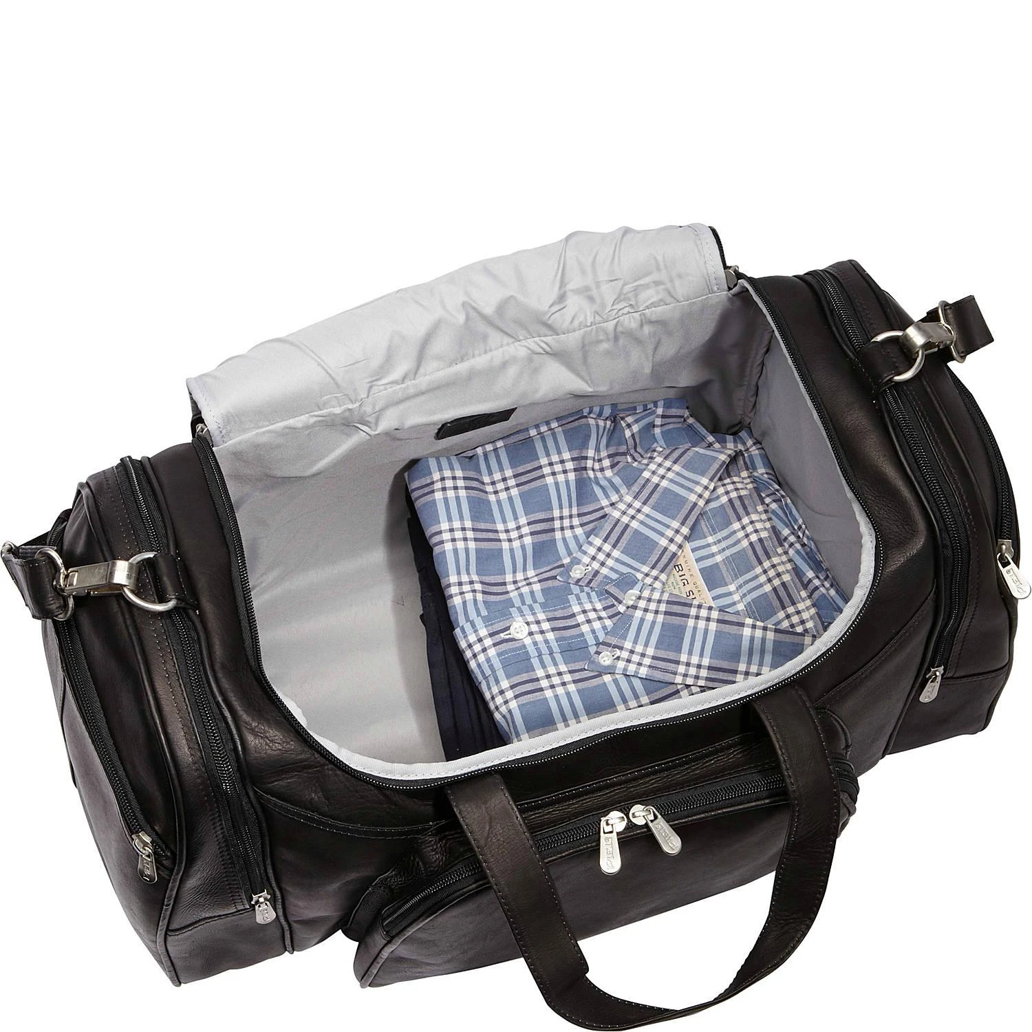 Piel Leather Sports Duffel 6 Piel Leather Sports Duffel - Image 4