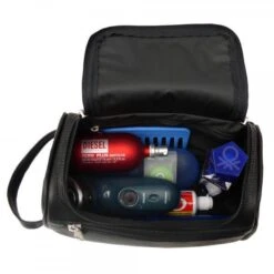 Piel Leather U-Zip Toiletry Kit – Genuine Full-Grain Cowhide Travel Organizer 13 Piel Leather U-Zip Toiletry Kit – Genuine Full-Grain Cowhide Travel Organizer -Luggage Pros Store piel leather u zip toiletry kit 3