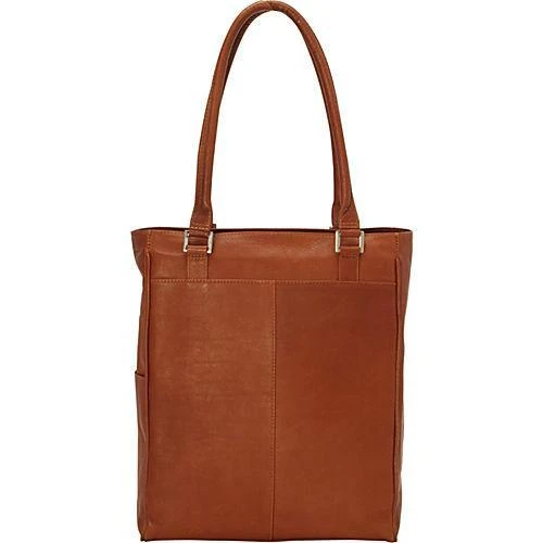 Piel Leather Vertical Laptop Tote 6 Piel Leather Vertical Laptop Tote - Image 4